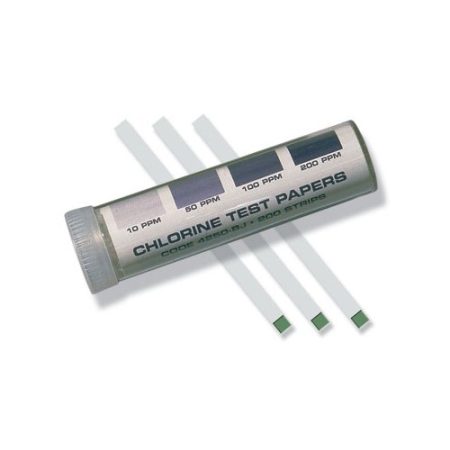 Tiras de prueba de cloro 0–200 mg/L (50 tests) LaMotte
