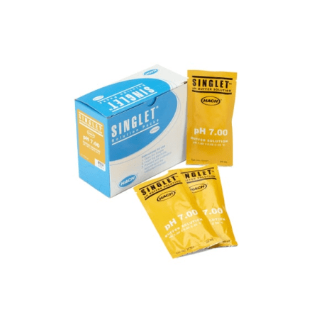 Solución buffer pH 7.01 en sobres (caja 20) Hach