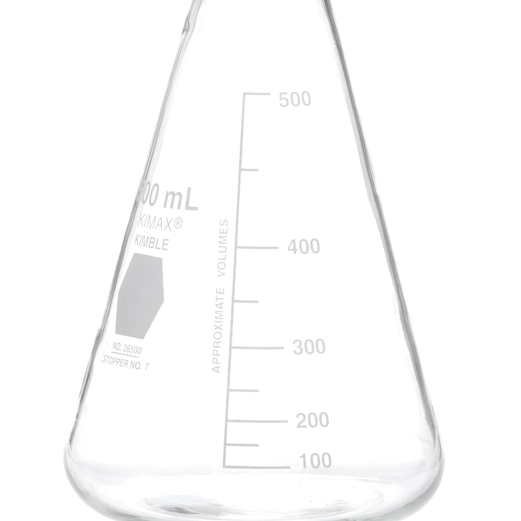 Matraz Erlenmeyer de Vidrio 500 mL | Kimax - Imagen 2