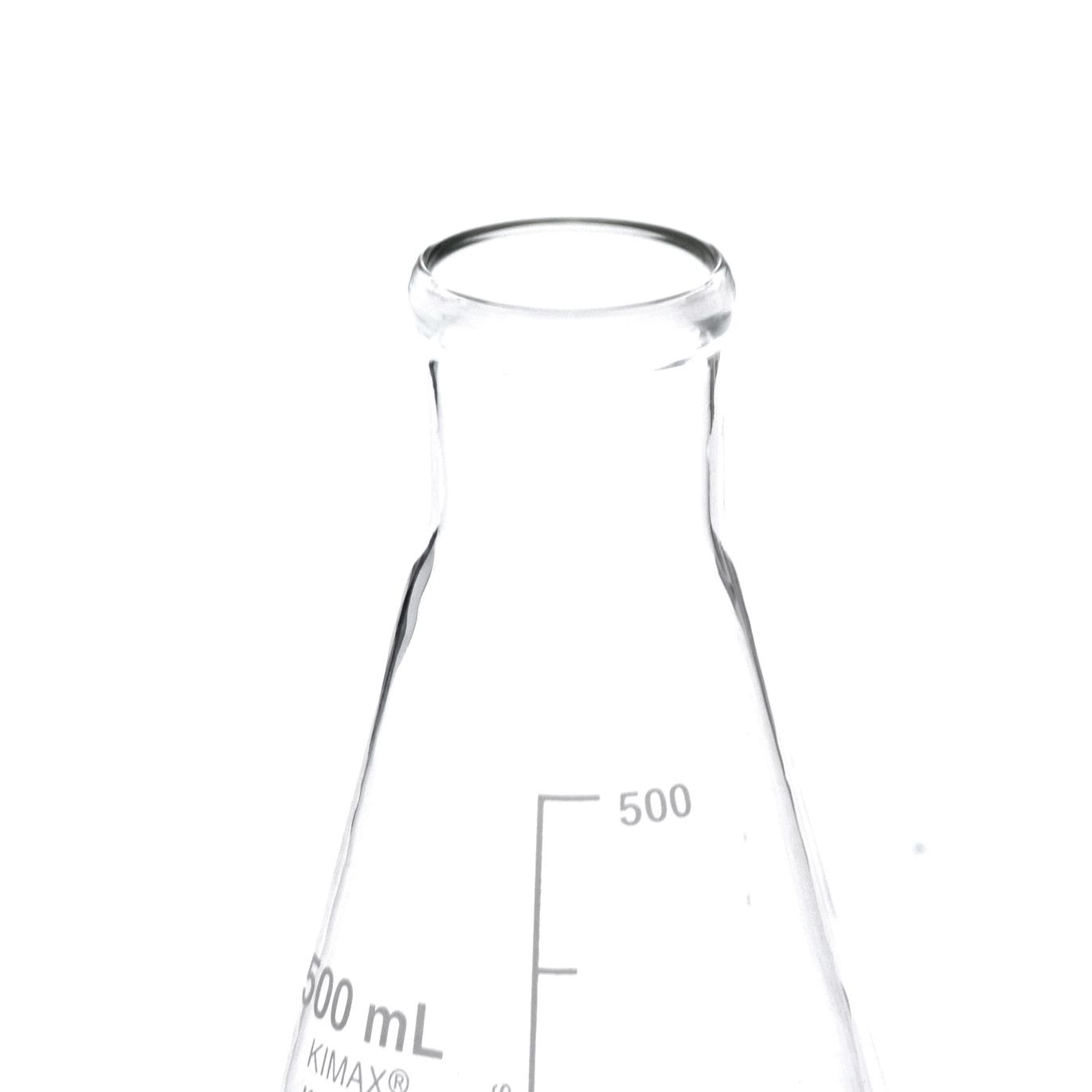 Matraz Erlenmeyer de Vidrio 500 mL | Kimax - Imagen 4
