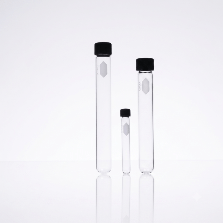 Pack Laboratorio Kimax Tubos de Ensayo con Tapa de Rosca