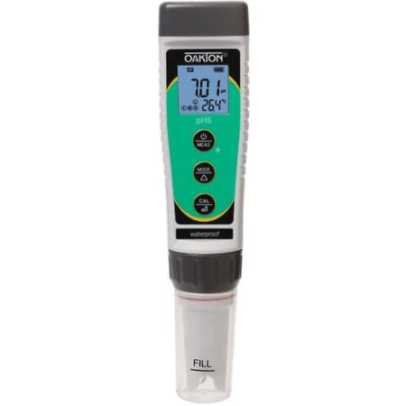 Medidor de pH portátil Oakton pHTestr 5 impermeable IP67